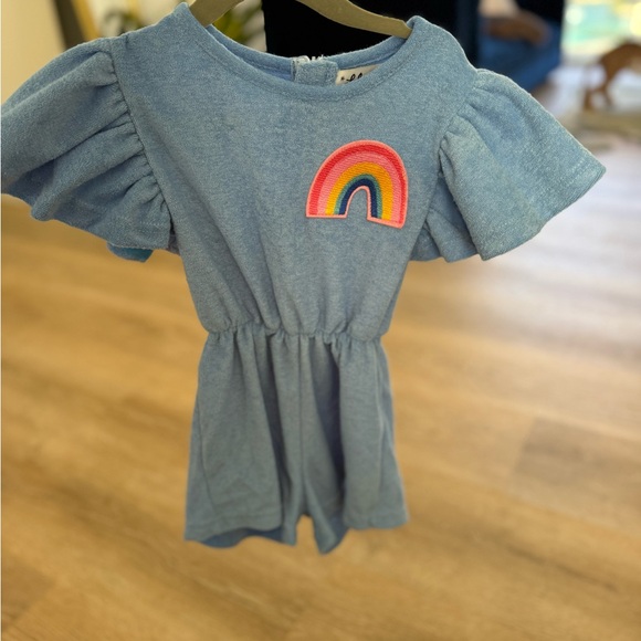 Lola + The Boys Blue terry cloth onesie - Picture 3 of 5